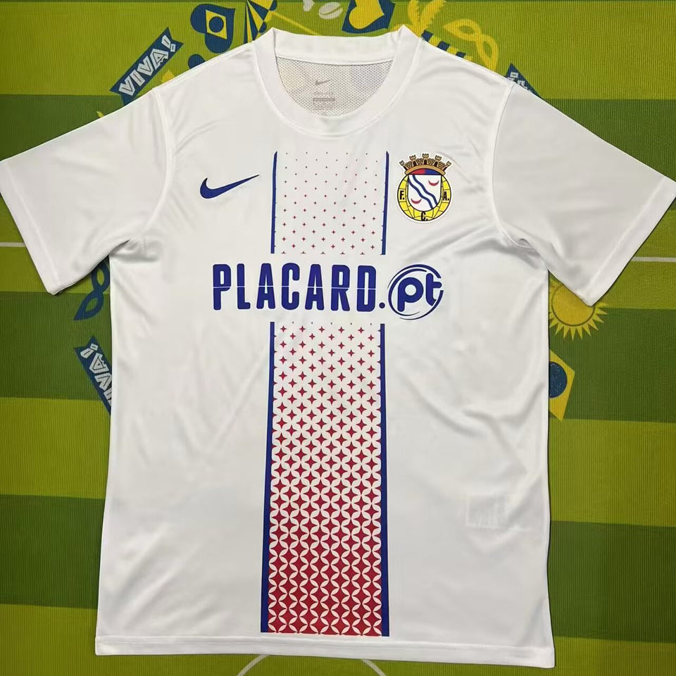 Jersey 2025/26 Alverca Visitante Manga corta Versión Fan