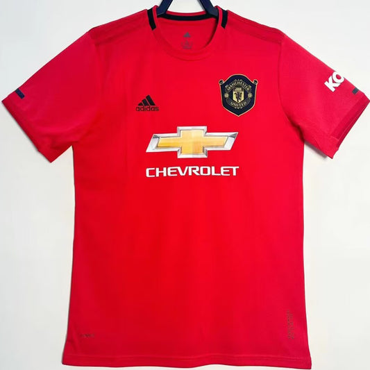 Jersey 2019/20 Manchester United Local Manga corta Versión Fan Retro