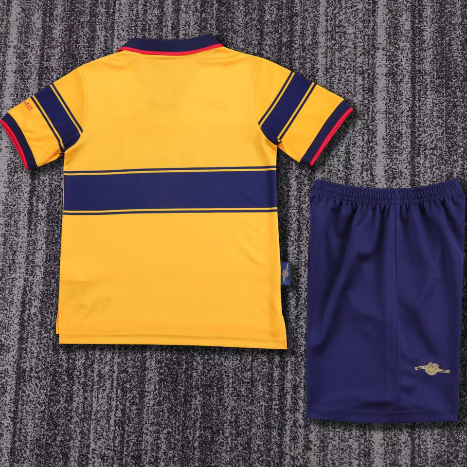 jersey 1995/97 arsenal visitante manga corta niño retro