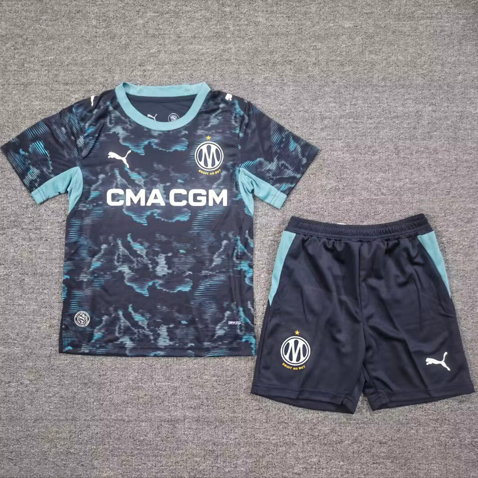 jersey 2026/27 marsella visitante manga corta niño
