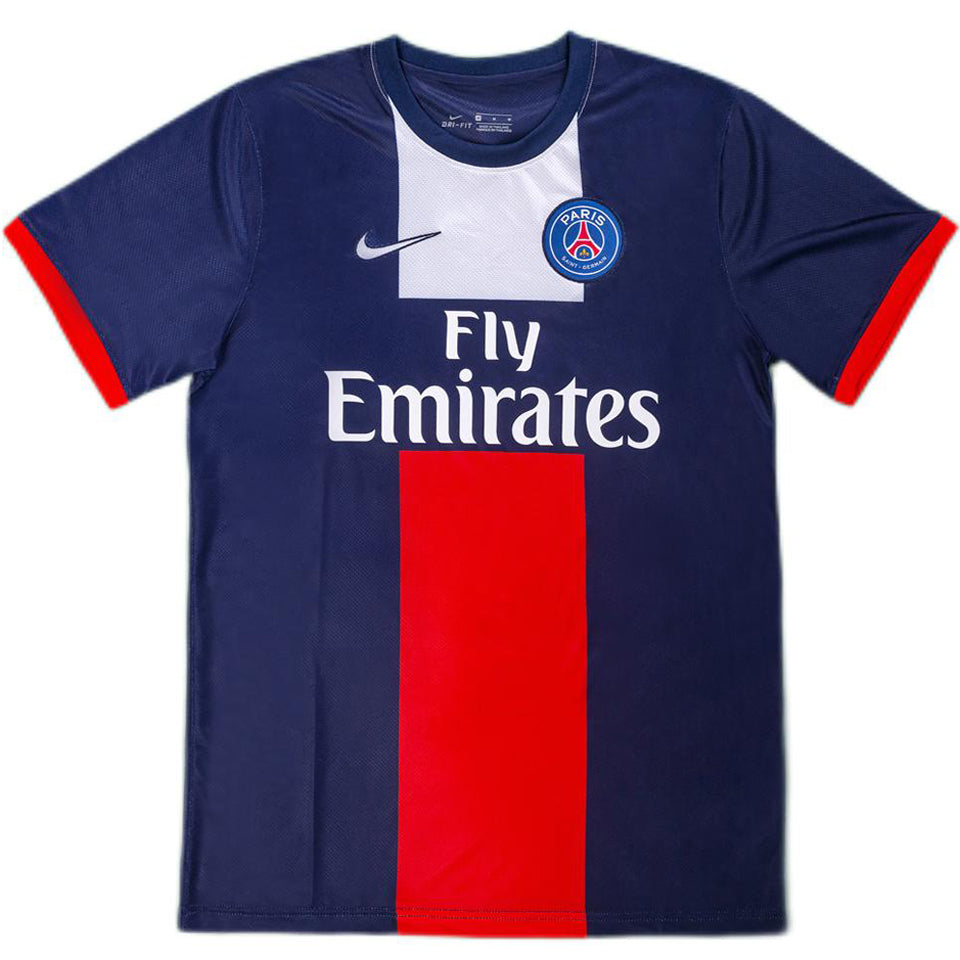 jersey 2013/14 psg local manga corta versión fan retro