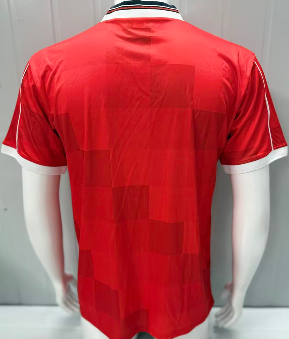 jersey 1987/1990 aberdeen local manga corta versión fan retro