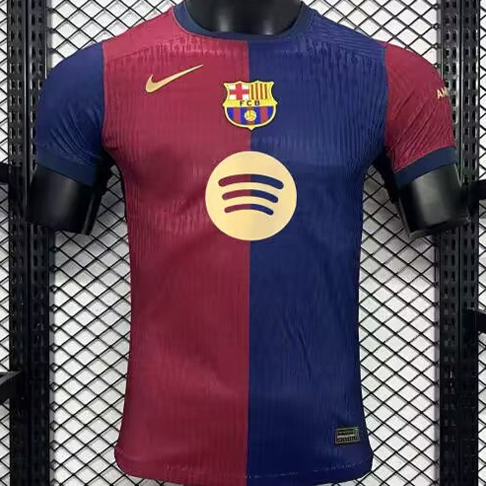jersey 2024/25 barcelona local manga corta versión jugador