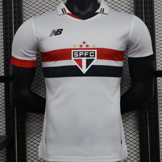 Jersey 2024/25 Sao Paulo Local Manga corta Versión Jugador