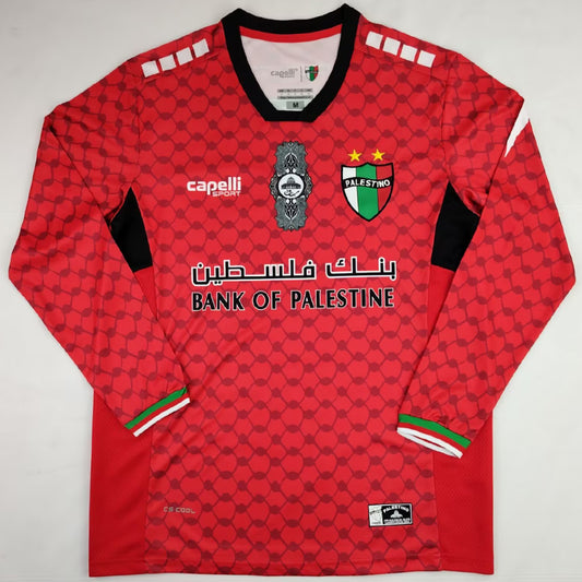 Jersey 2024/25 Palestino Especial Manga larga Versión Fan