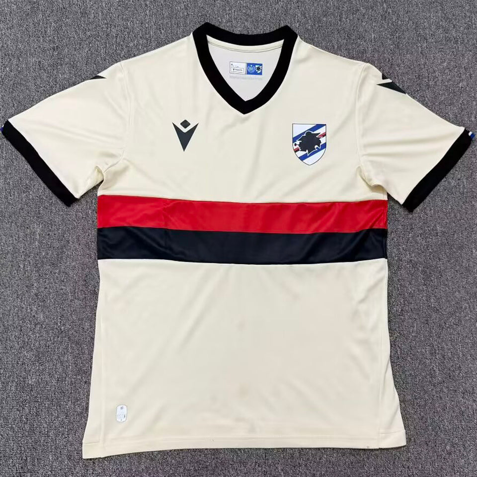 jersey 2026/27 sampdoria especial manga corta versión fan