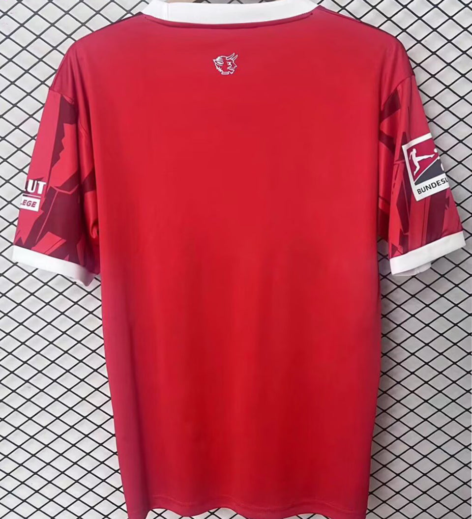 jersey 2025/26 kaiserslautern local manga corta versión fan