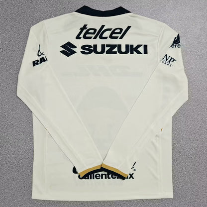 Jersey 2025/26 Pumas UNAM Local Manga larga Versión Fan