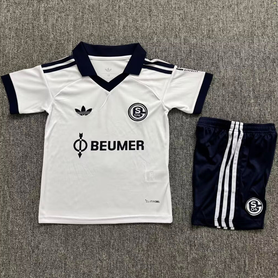 jersey 2026/27 schalke 04 visitante manga corta niño