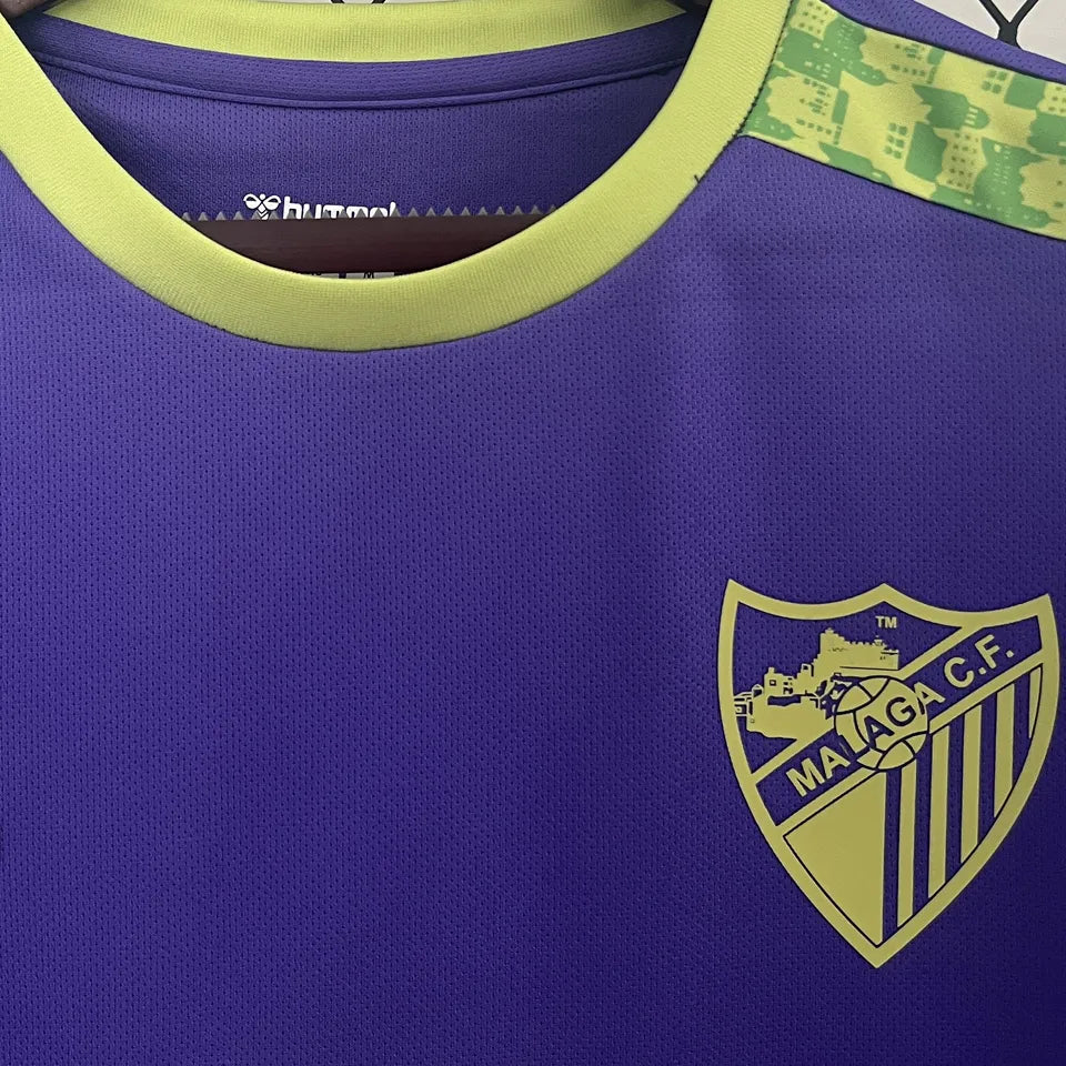 Jersey 2024/25 Malaga Visitante Manga corta Versión Fan