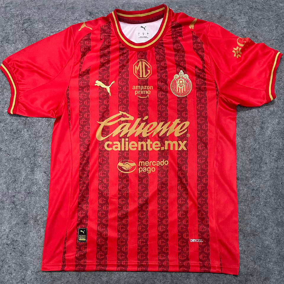jersey 2025/26 chivas tercero manga corta versión fan
