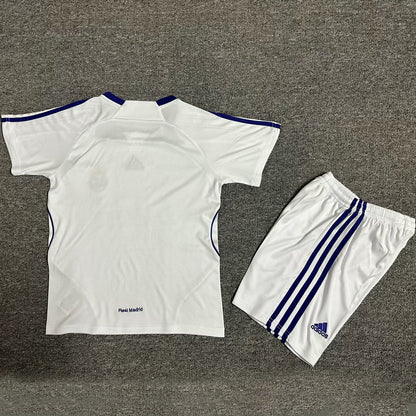 Jersey 2007/08 Real Madrid Local Manga corta Niño Retro