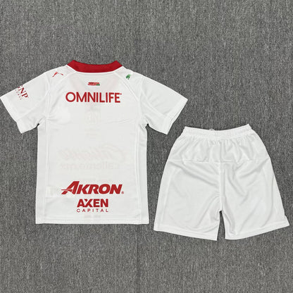Jersey 2025/26 Chivas Visitante Manga corta Niño