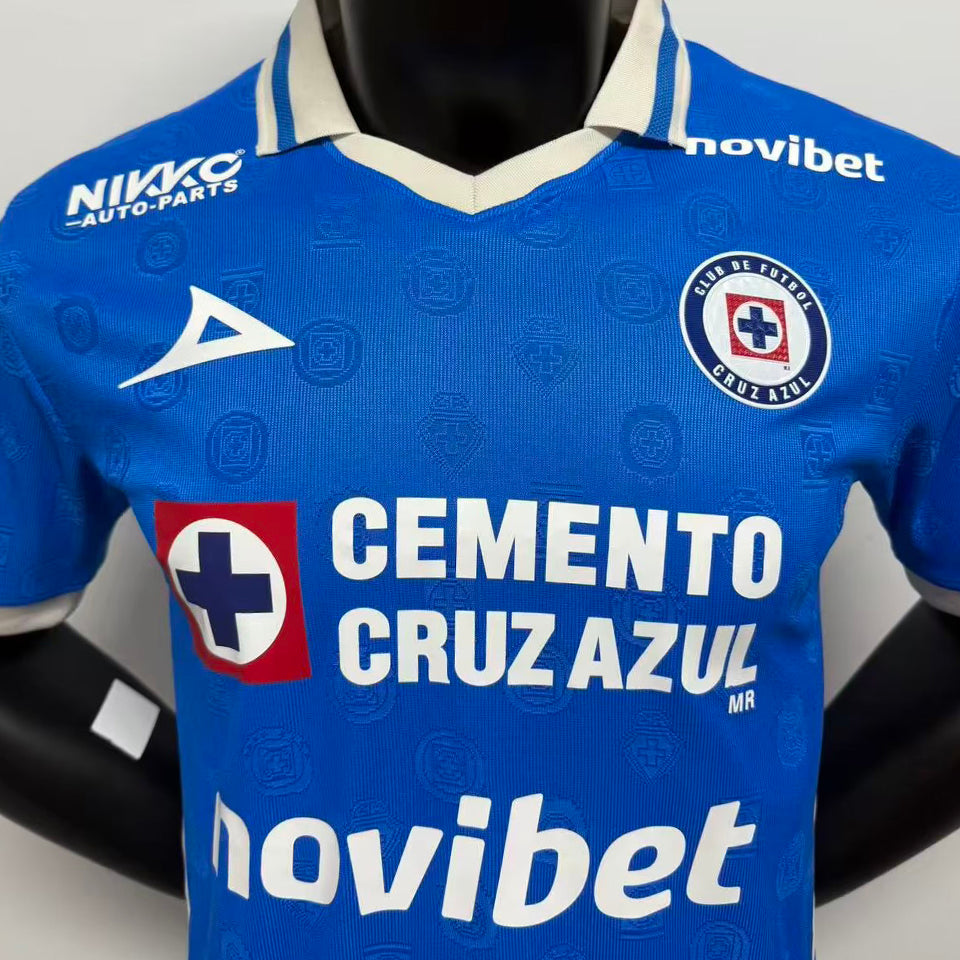 jersey 2026/27 cruz azul local manga corta versión jugador