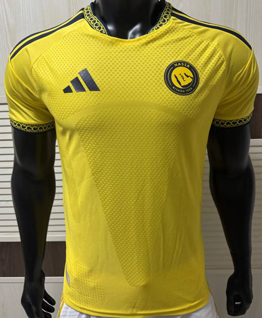 Jersey 2026/27 Al Nassr Local Manga corta Versión Jugador