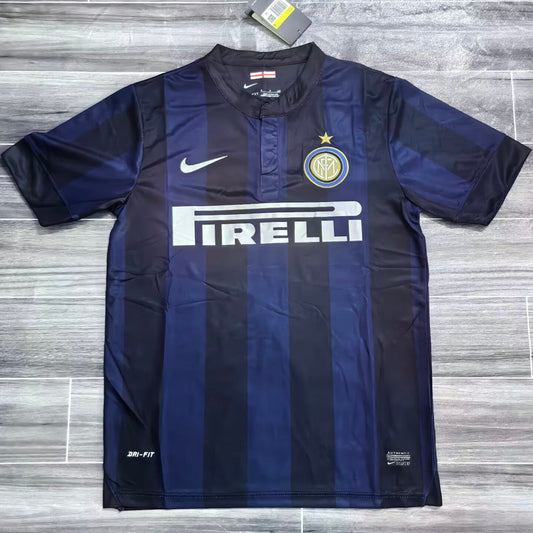 Jersey 2013/14 Inter Milan Local Manga corta Versión Fan Retro