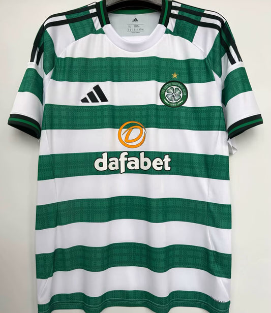 Jersey 2025/26 Celtic Local Manga corta Versión Fan