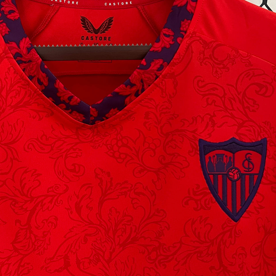 Jersey 2024/25 Sevilla FC Visitante Manga corta Versión Fan