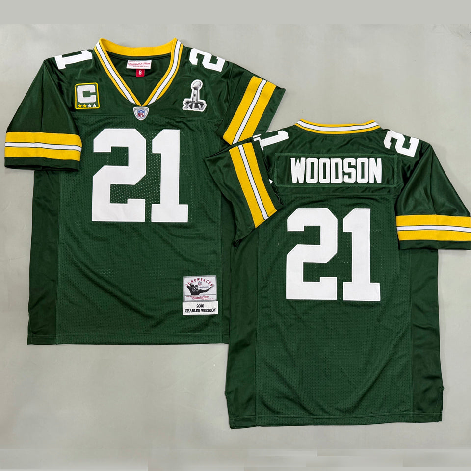 jersey 2116 bay packers nfl retro