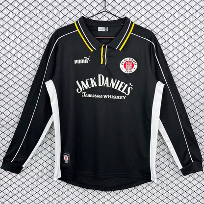 Jersey 1999/2000 ST PAULI Visitante Manga larga Versión Fan Retro
