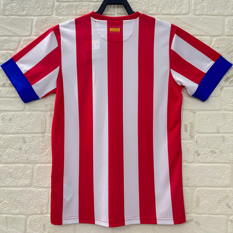 jersey 2012/13 atletico de madrid local manga corta versión fan retro