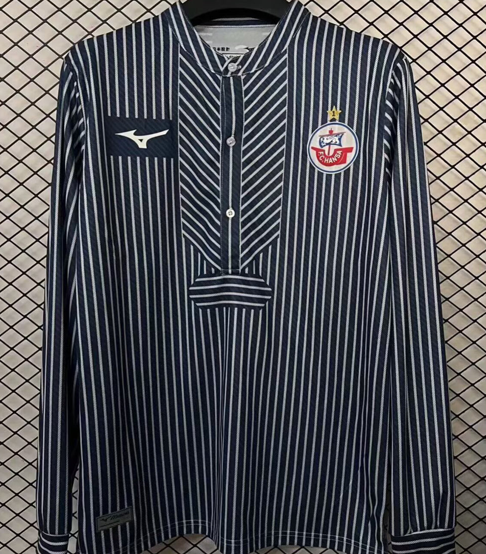 jersey 2026 fc hansa rostock especial manga larga versión fan
