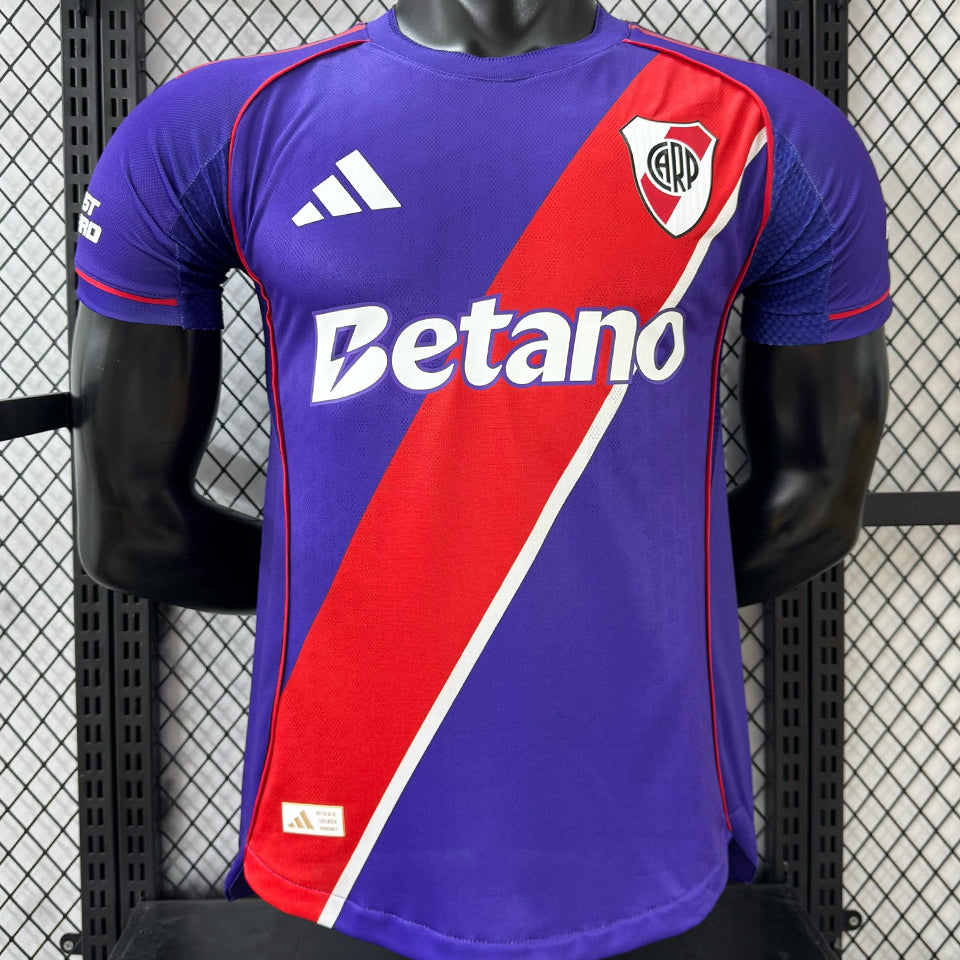 jersey 2025/26 river plate tercero manga corta versión jugador