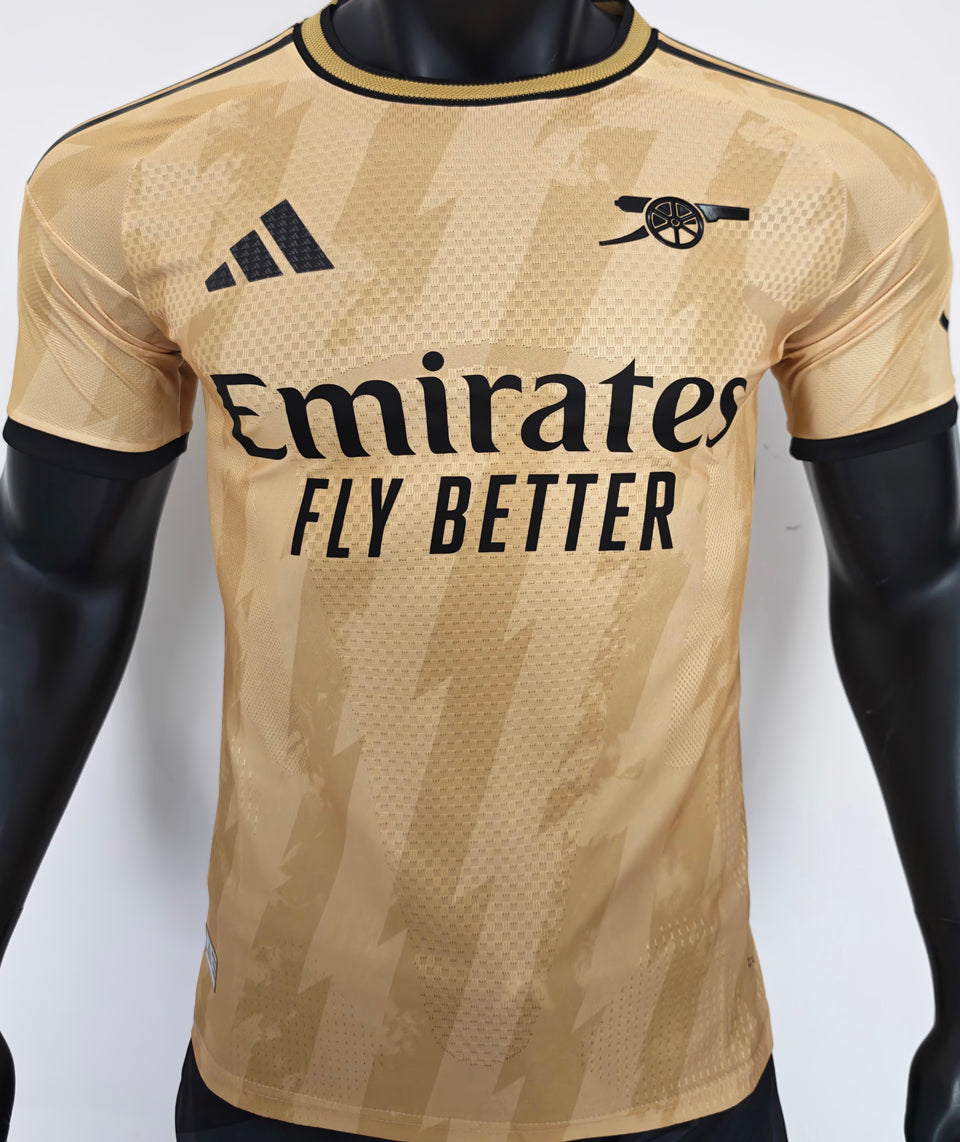 jersey 2026/27 arsenal visitante manga corta versión jugador