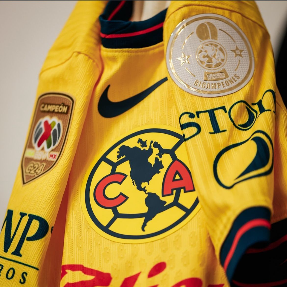 jersey 2024/25 club america local manga corta versión jugador