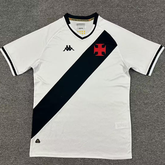 Jersey 2025/26 Vasco Visitante Manga corta Versión Fan