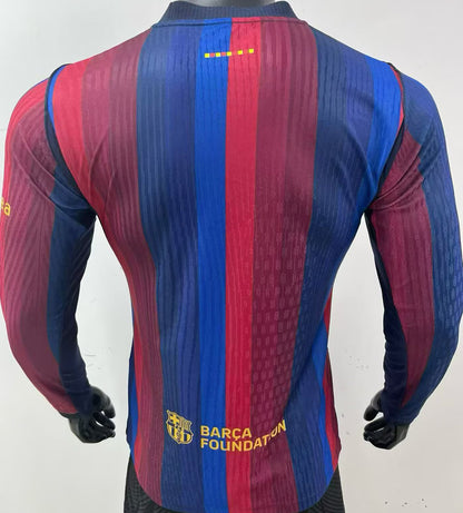 Jersey 2026/27 Barcelona Local Manga larga Versión Jugador