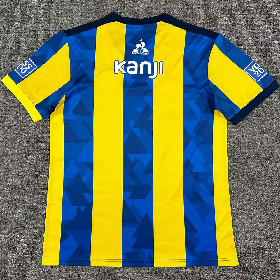 jersey 2025/26 rosario central local manga corta versión fan