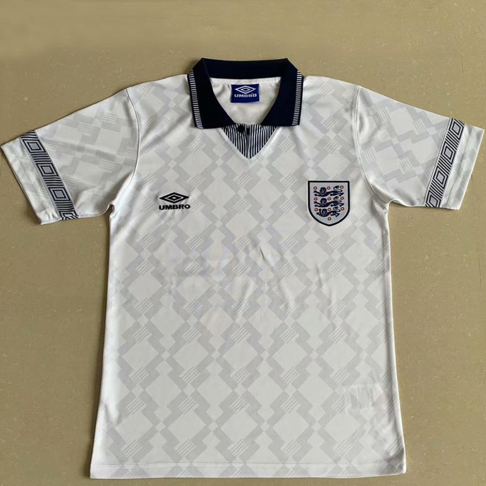 1990 inglaterra local versión fan selecciones retro