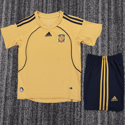 2008 España Visitante Niño Selecciones Retro
