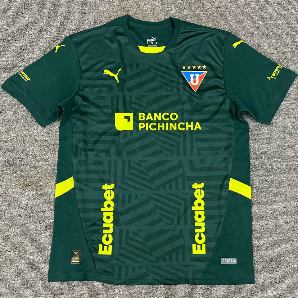jersey 2025/26 liga dep universitaria quito tercero manga corta versión fan