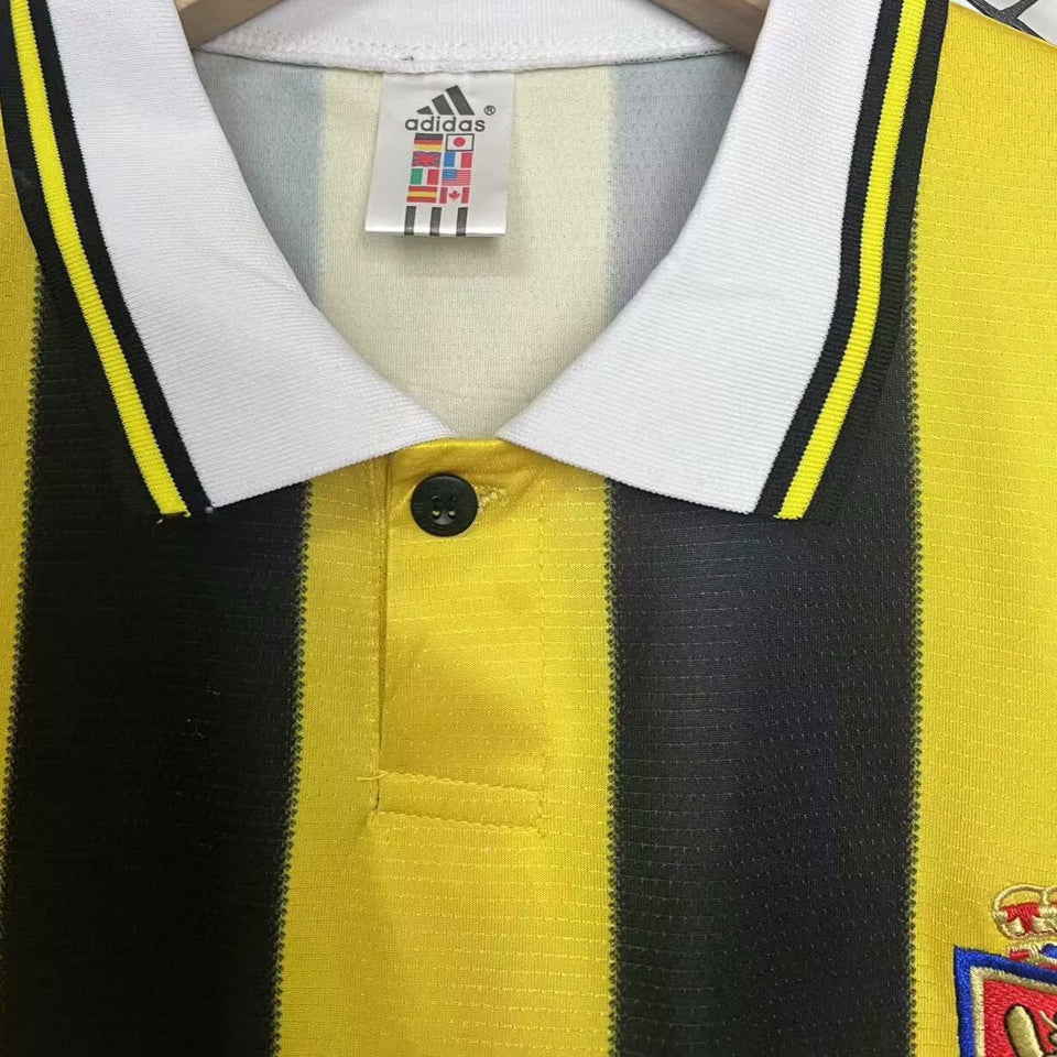 jersey 1995/96 zaragoza tercero manga corta versión fan retro