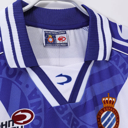 Jersey 1999/2000 Espanyol Local Manga corta Versión Fan Retro