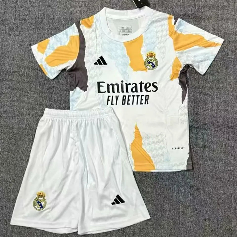 Jersey 2025 Real Madrid Especial Manga corta Niño