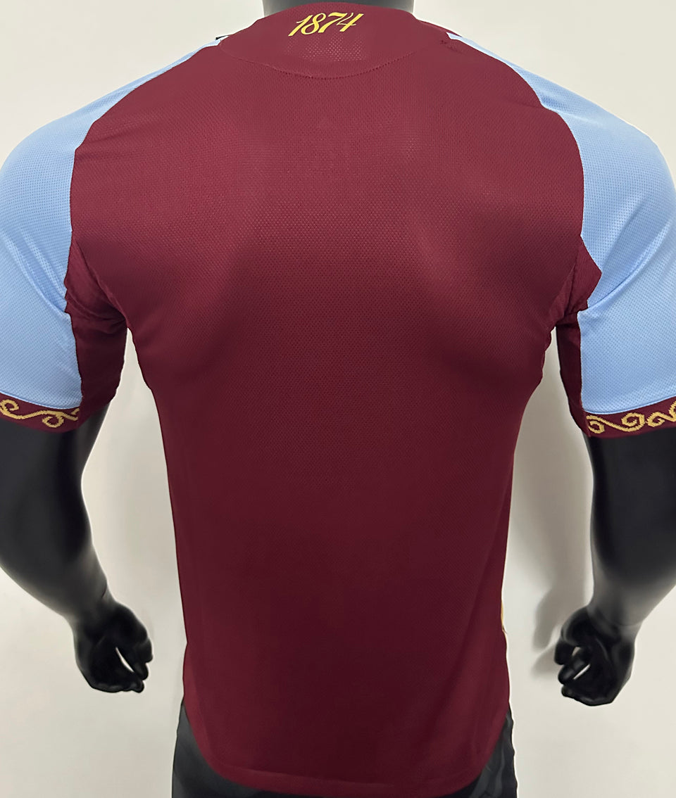 Jersey 2025/26 Aston Villa Local Manga corta Versión Jugador
