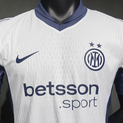 Jersey 2024/25 Inter Milan Visitante Manga corta Versión Jugador