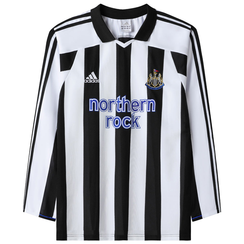 jersey 2003/05 newcastle local manga larga versión fan retro