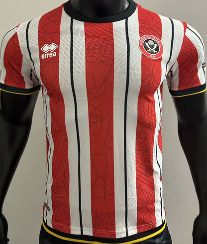 Jersey 2025/26 Sheffield United Local Manga corta Versión Jugador