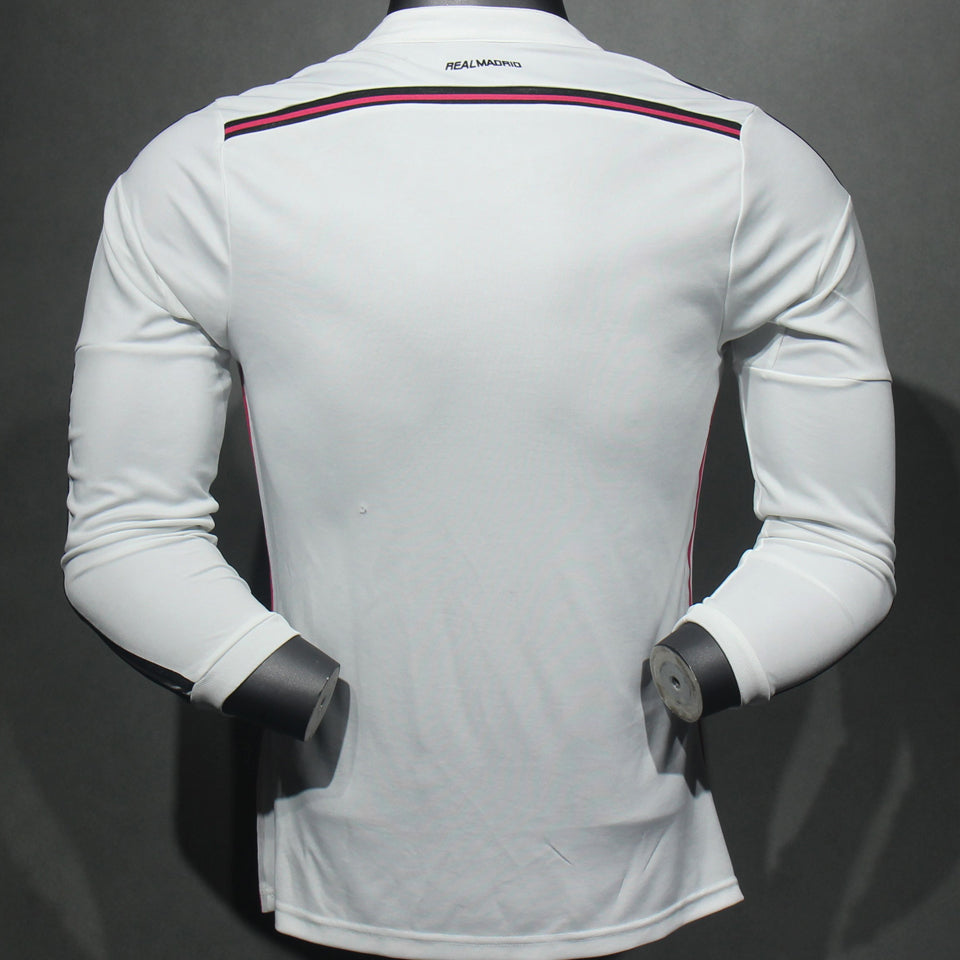 Jersey 2014/15 Real Madrid Local Manga larga Versión Jugador Retro