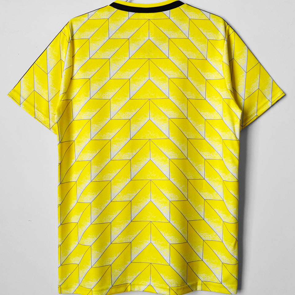 jersey 1988 borussia dortmund local manga corta versión fan retro