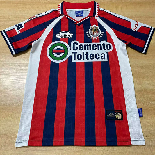 Jersey 1999/2000 Chivas Tercero Manga corta Versión Fan Retro