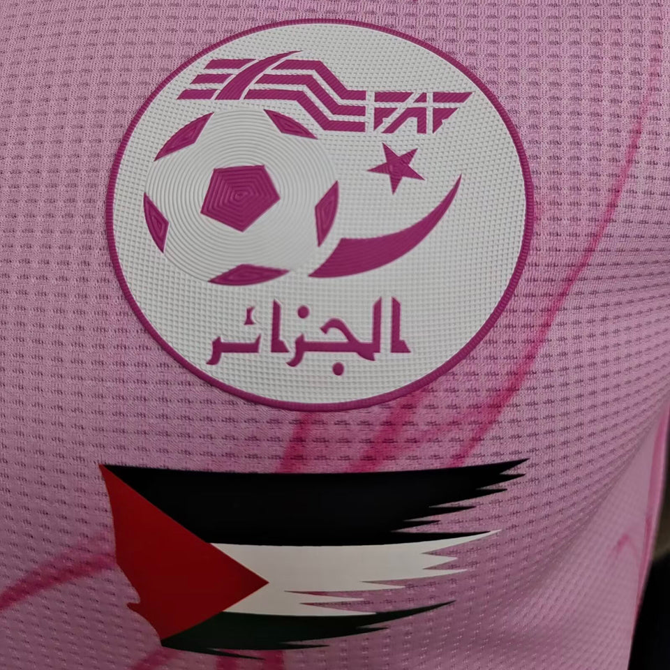 2024 Algeria Pink Especial Versión Jugador Selecciones