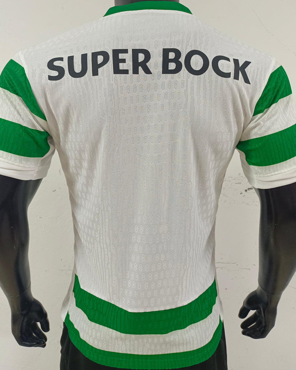 Jersey 2025/26 Sporting Lisbon Local Manga corta Versión Jugador