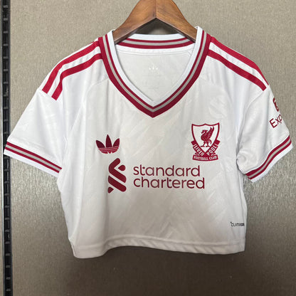 Jersey 2026/27 Liverpool Visitante Manga corta Mujer