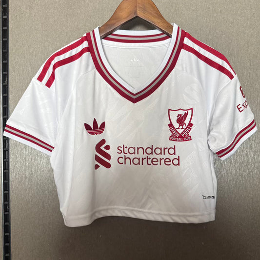 Jersey 2026/27 Liverpool Visitante Manga corta Mujer