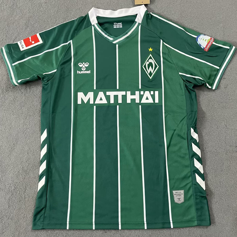 jersey 2025/26 werder bremen local manga corta versión fan